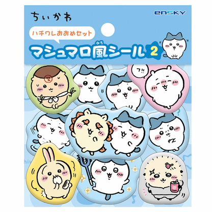 Ensky Chiikawa Marshmallow-style Stickers
