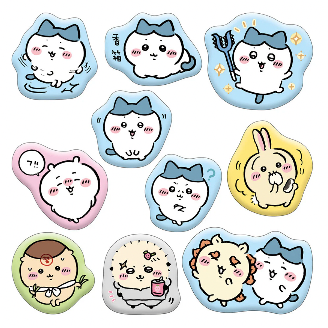Ensky Chiikawa Marshmallow-style Stickers