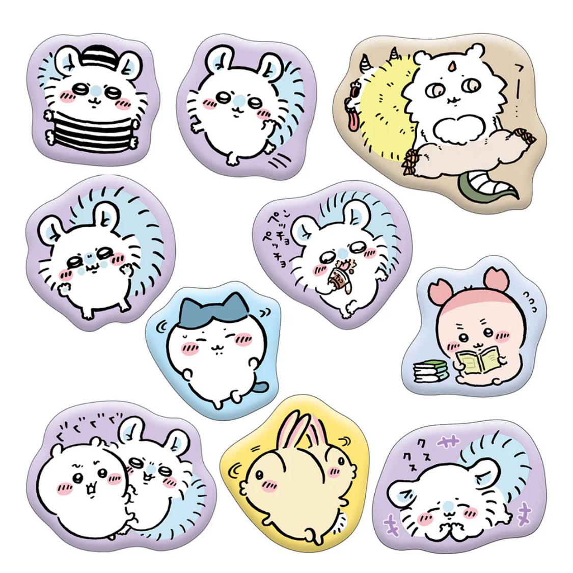 Ensky Chiikawa Marshmallow-style Stickers