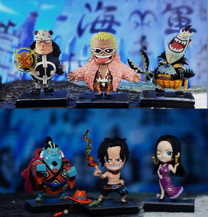 WINMAIN One Piece Marineford Stamp Figure Series