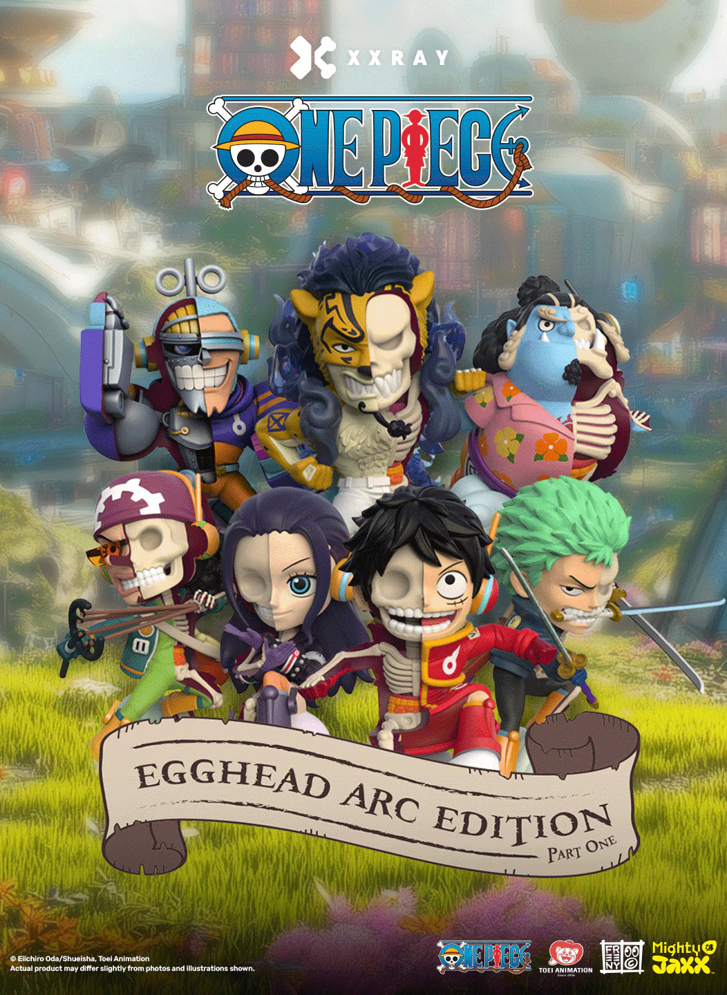Mighty Jaxx XXRAY One Piece Egghead Island Arc