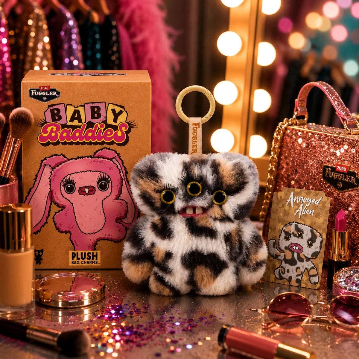 Fuggler Baby Baddies Plush Bag Charms 