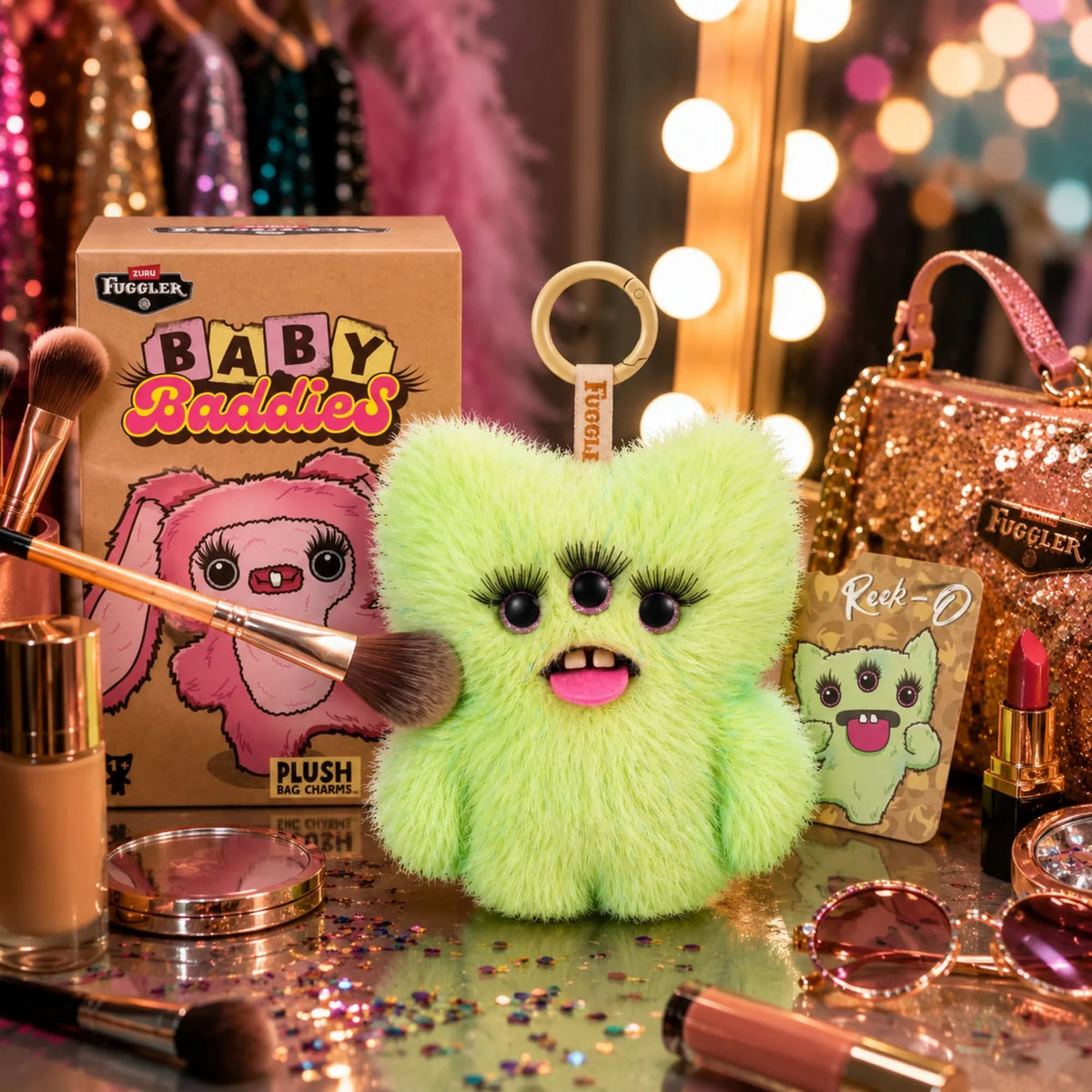 Fuggler Baby Baddies Plush Bag Charms 
