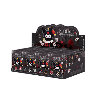 TOP TOY Sanrio Kuromi Poker Kingdom Series Plush Keychain Blind Box