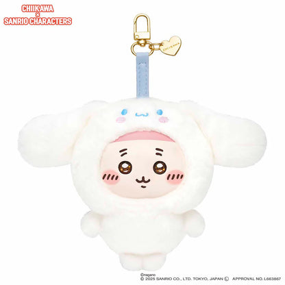 Chiikawa x Sanrio Characters Kiramekko Plush furuyoha