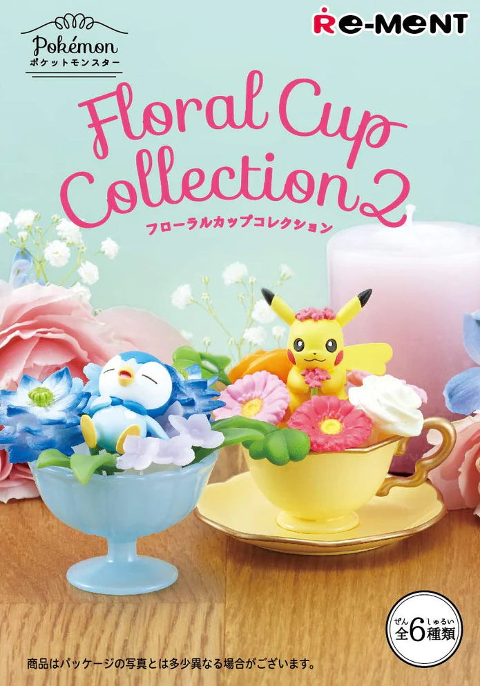 Re-Ment Pokémon Floral Cup Collection 2 Series