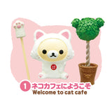 Re-ment Rilakkuma Relaxing Cat Cafe Blind Box Collection.