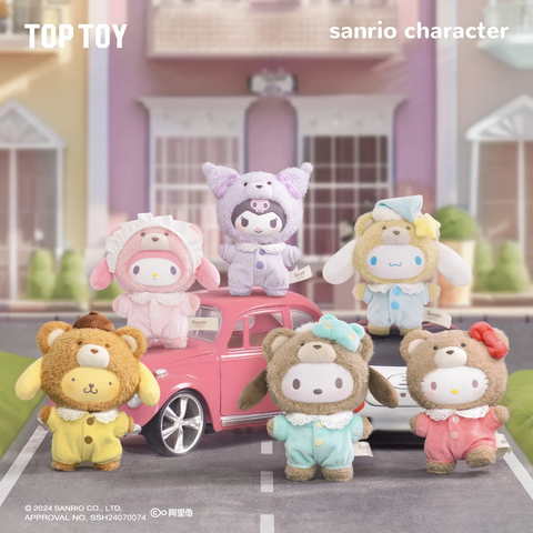 TOP TOY Sanrio Characters Latte Baby Vinyl Plush Blind Box