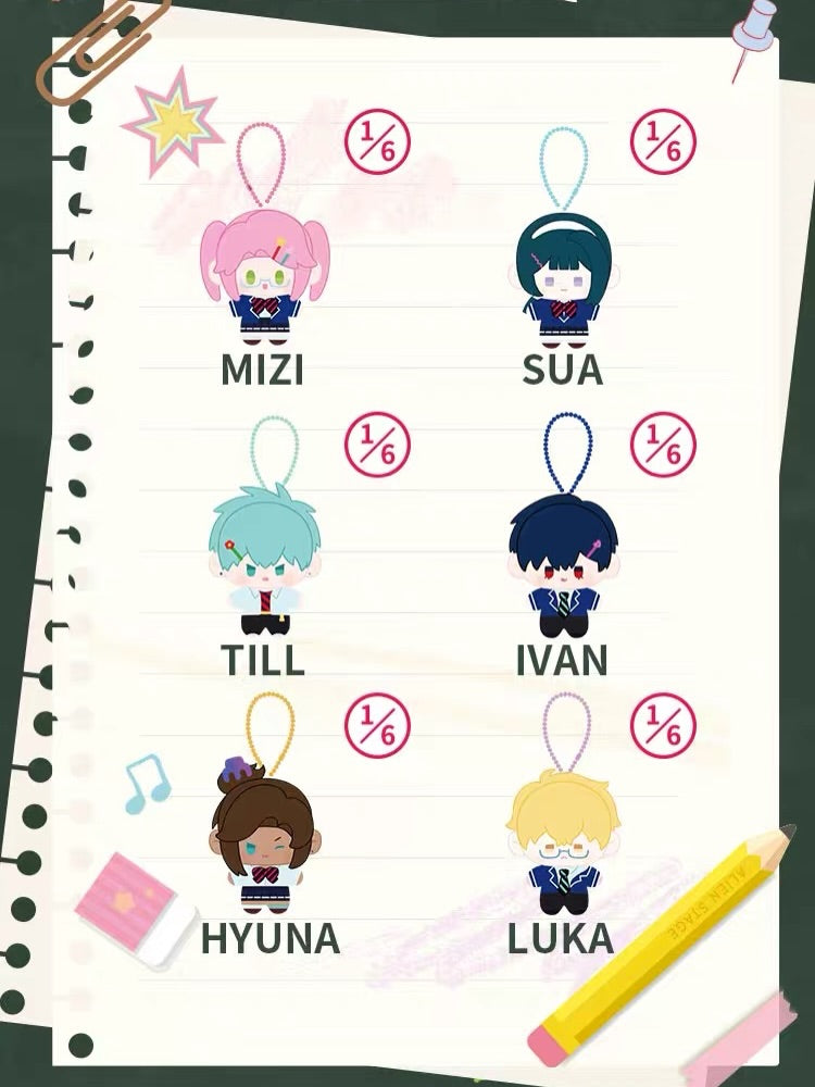 ALIEN STAGE Anakt Art High School Plush Keychain Blind Box Series