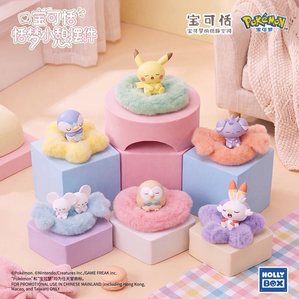 Holly Box Poképeace Sweet Dream Nap Decor Plush Blind Box