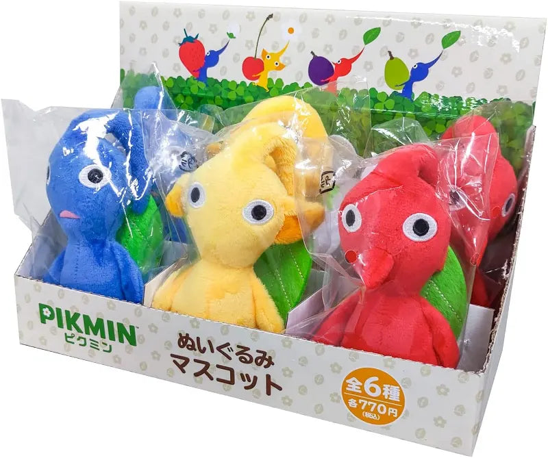Pikmin 4 Mascot Assorted Plush 6 piece set one of each style
