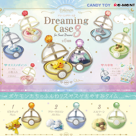 Re-Ment Pokemon Dreaming Case 3 For Sweet Dreams Series