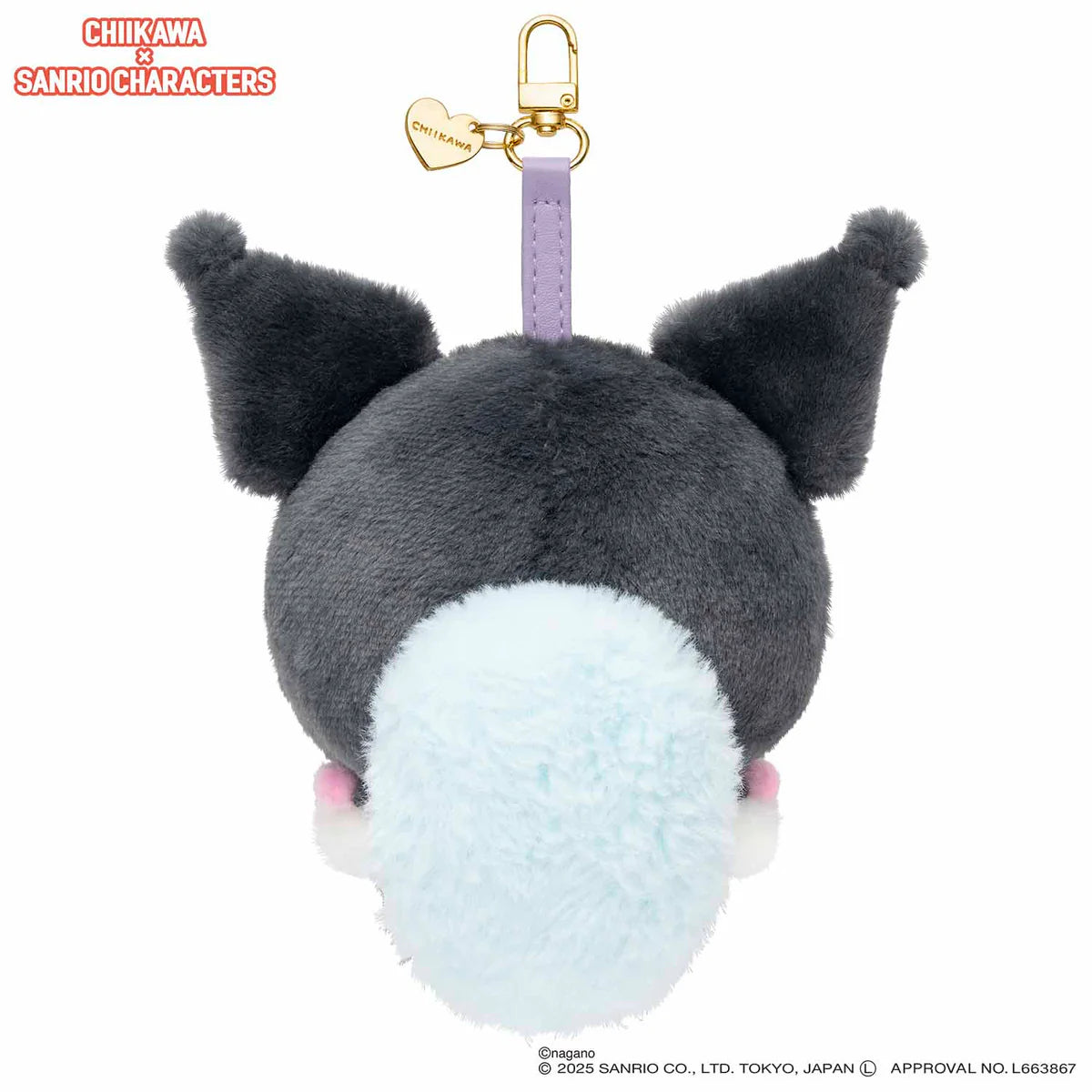 Chiikawa x Sanrio Characters Kiramekko Plush Momonga