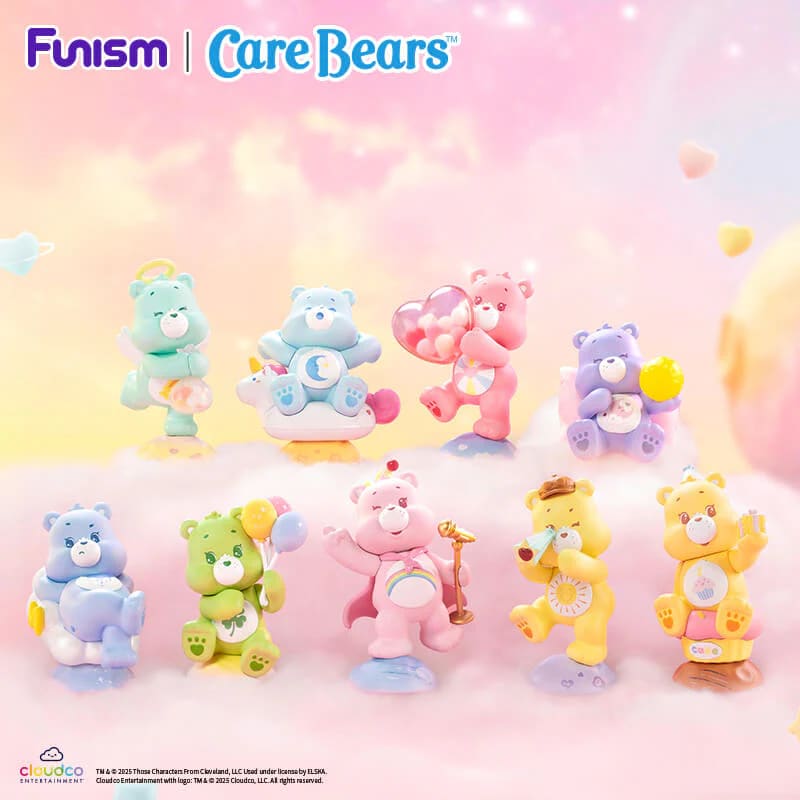 FUNISM CareBears ヒーリングプラネットシリーズ アソートボックス FUNISM Care Bears Planet of Joy Series V Figures Pastel Blind Box