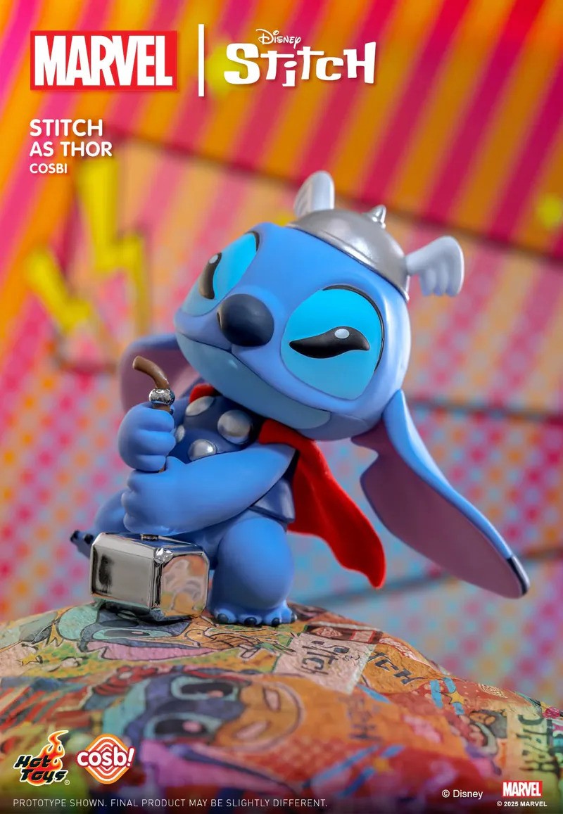 Hot Toys Marvel Disney Stitch Cosbi Collection Blind Box Figure