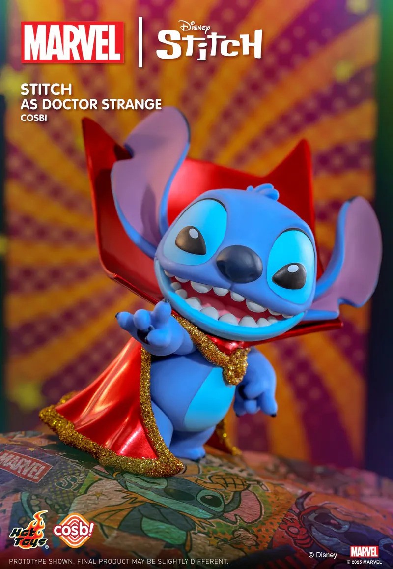 Hot Toys Marvel Disney Stitch Cosbi Collection Blind Box Figure