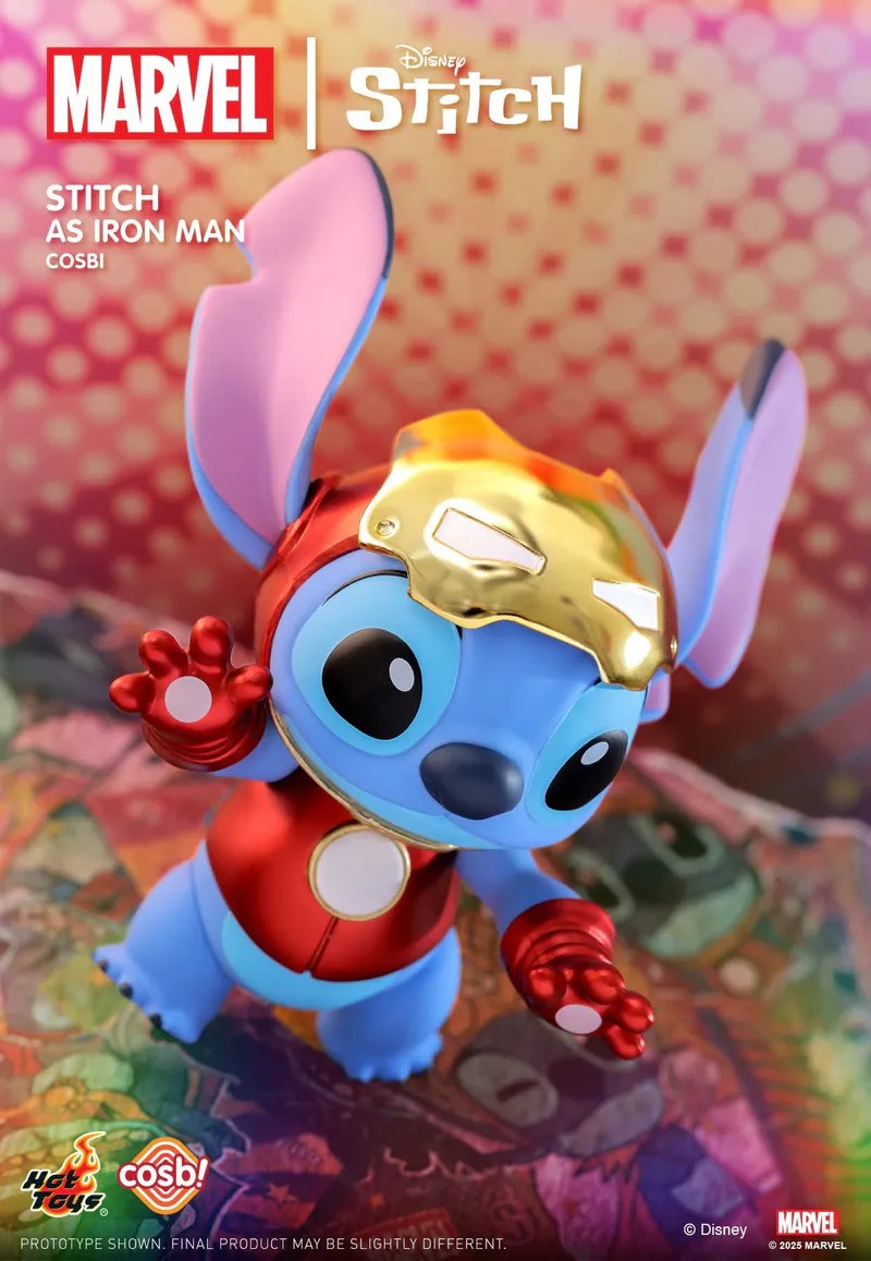 Hot Toys Marvel Disney Stitch Cosbi Collection Blind Box Figure