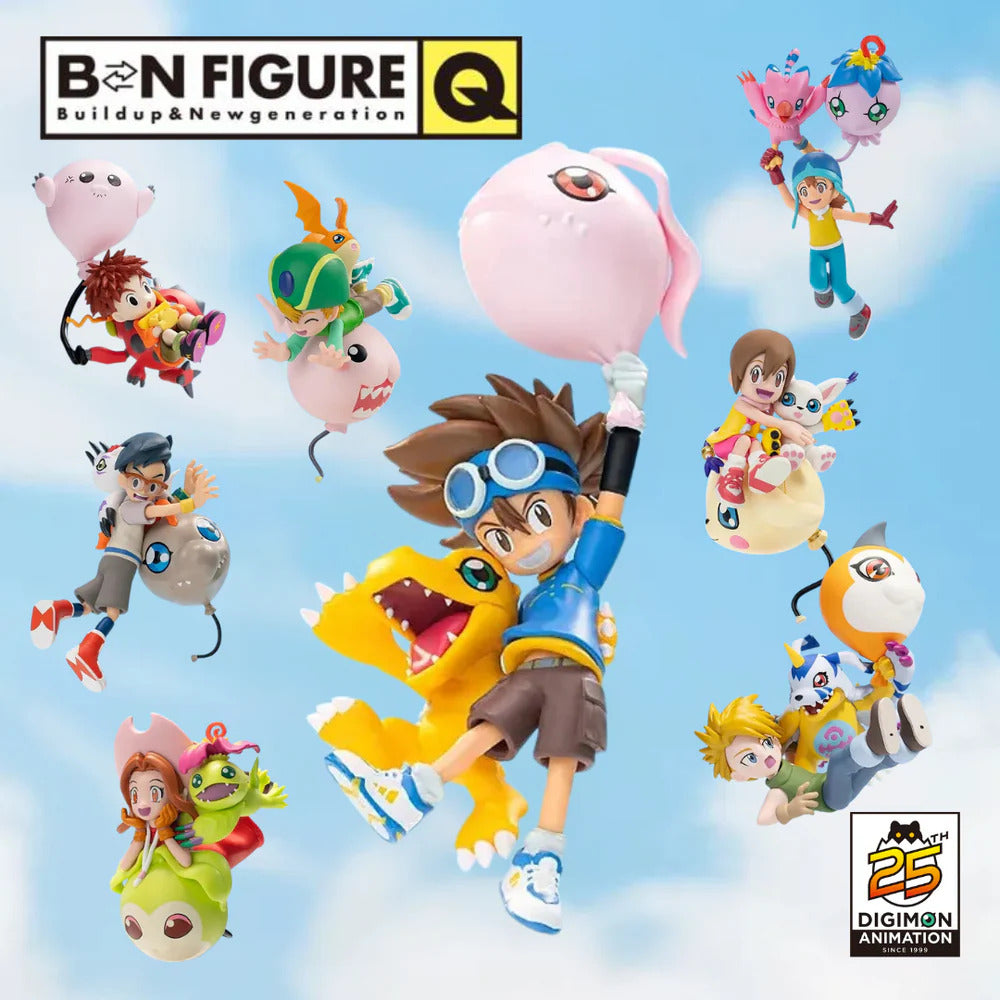 Bandai Namco BNFIGURE Q Digimon Adventure 25th Anniversary Version