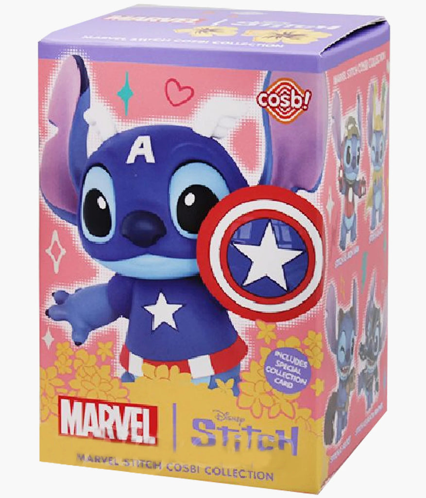 MARVEL Stitch Cosbi Collection フィギュア Hot Toys Marvel Disney Stitch Cosbi Collection Blind Box Figure