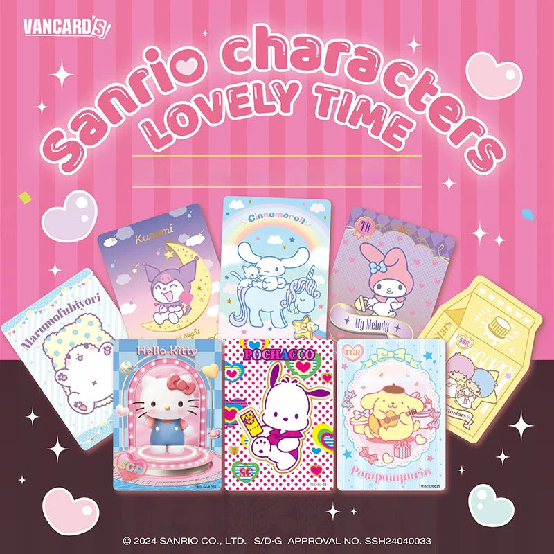 Vancard's Sanrio Characters Lovely Time Card Collection