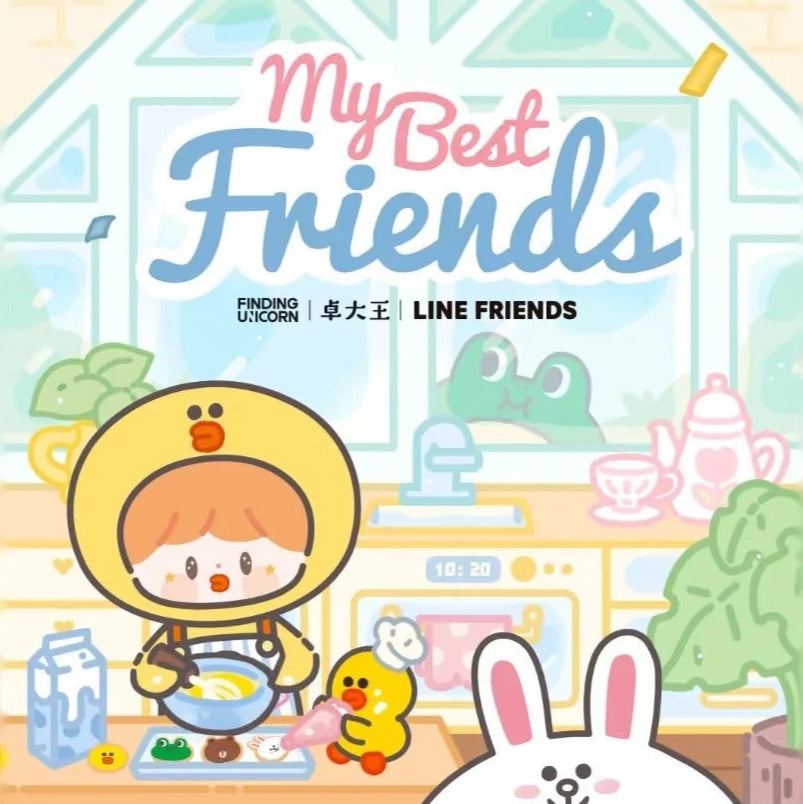 Finding Unicorn zZoton x LINE FRIENDS My Best Friends Series