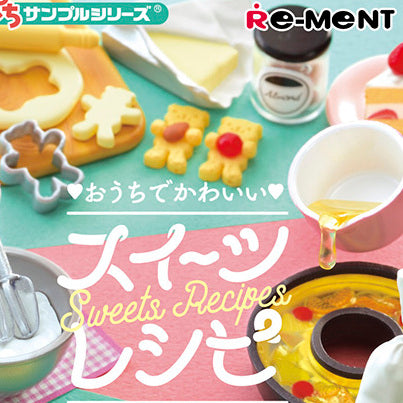 Re-Ment Sweets recipes petite series