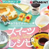 Re-Ment Sweets recipes petite series