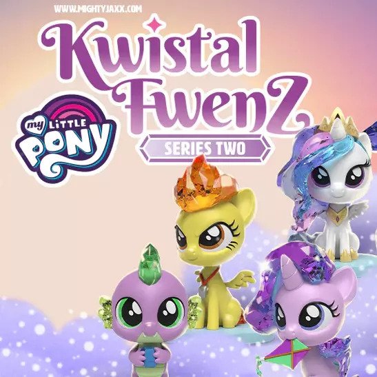 Mighty Jaxx My Little Pony Kwistal Fwenz Series Two