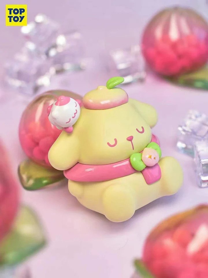 TOP TOY Sanrio Characters Vitality Peach Paradise Cute Blind Box