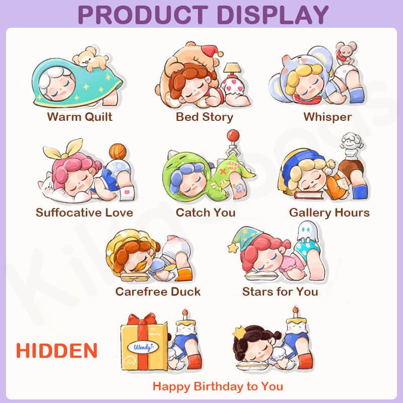 Dodo Sugar Wendy Lucky Day Series Blind Box Cute Designer Vinyl