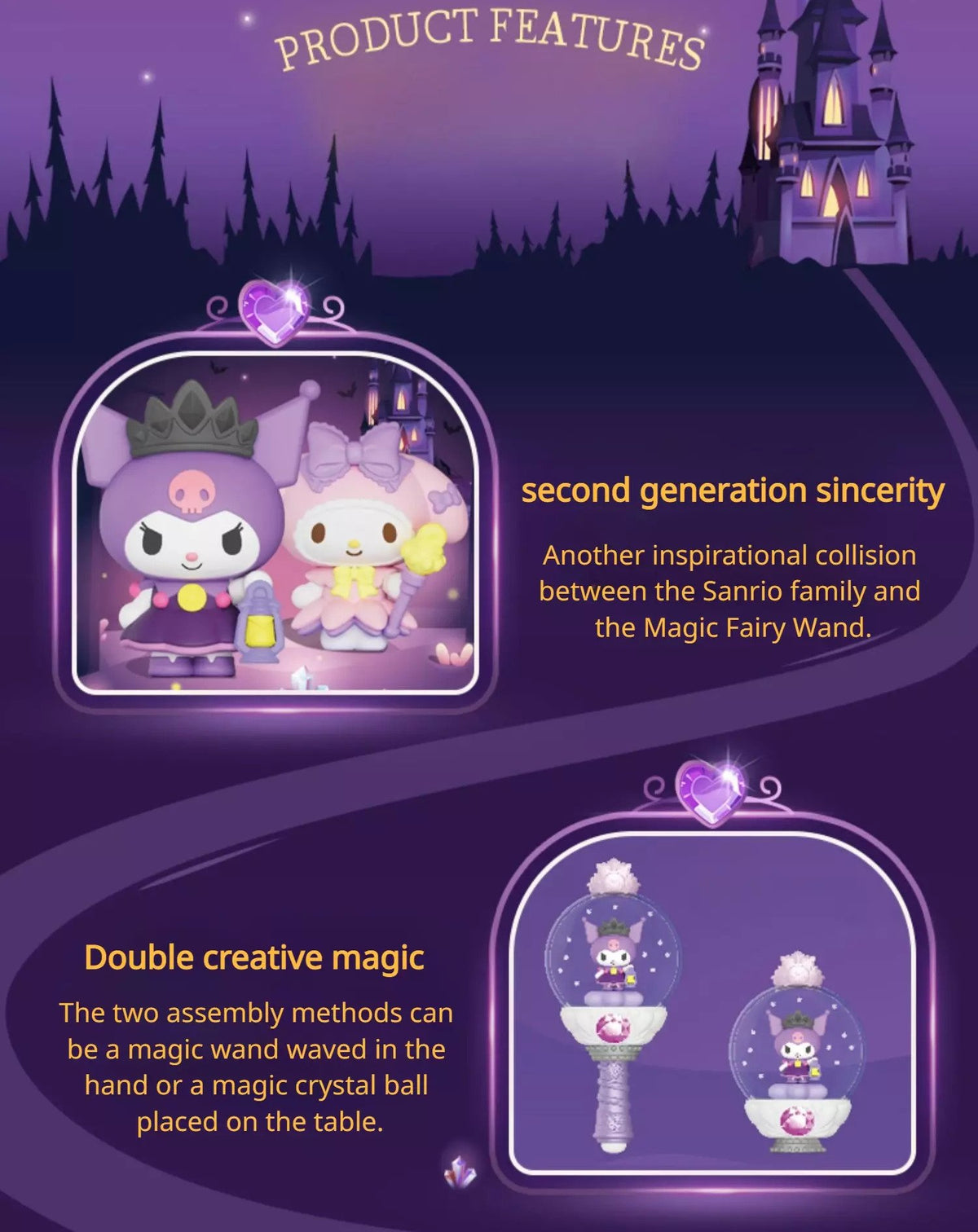 Lioh Toy Sanrio Characters Magic Fairy Wand 2 Series