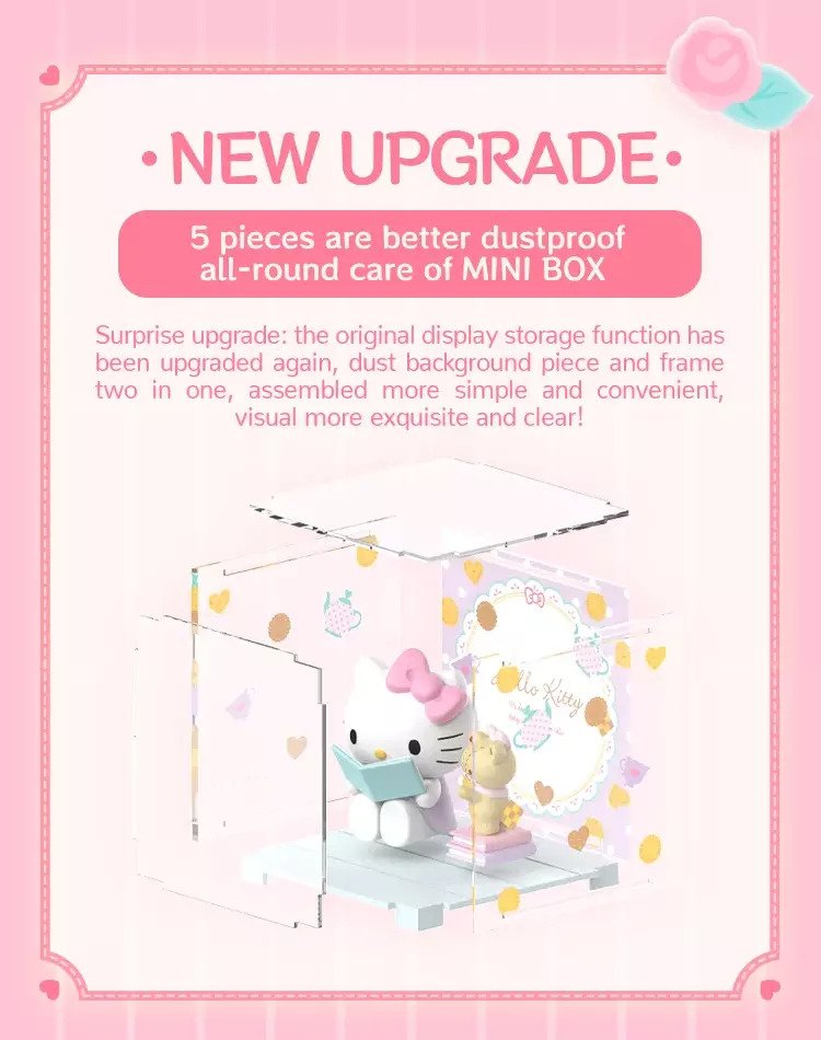Moetch Hello Kitty Sweetheart Playmate Series Micro Box Mystery