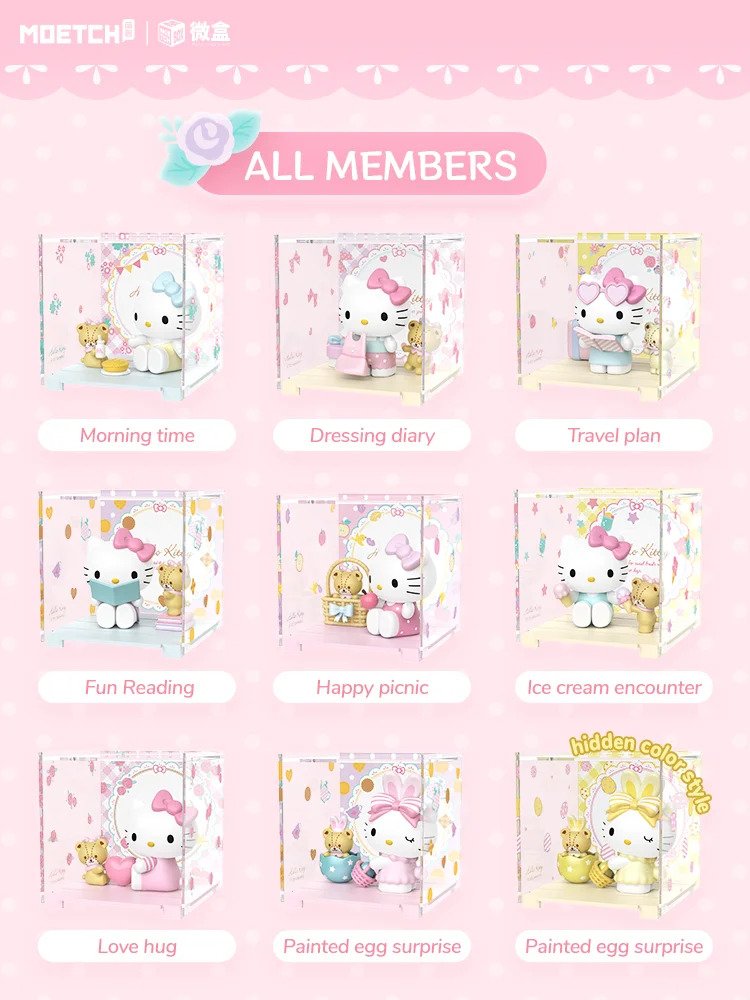 Moetch Hello Kitty Sweetheart Playmate Series