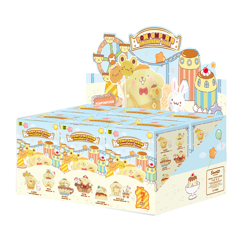 TOPTOY POMPOMPURIN Amusement Park Series Blind Box