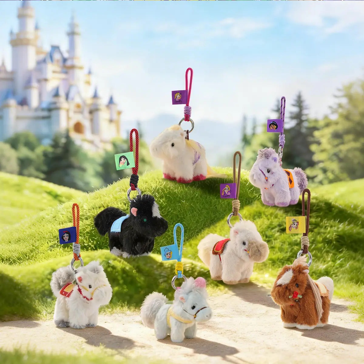52TOYS Disney Princess Pony Pals Mystery Plush Keychain