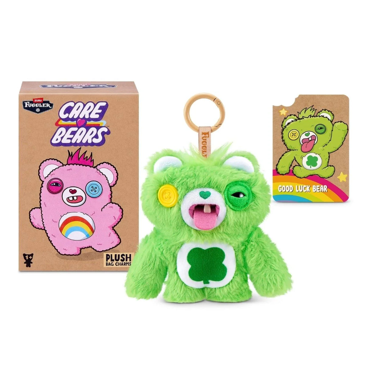 ZURU Fuggler Plush Bag Charms Care Bears Edition