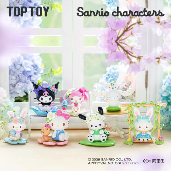 マロネコ　TOPTOY サンリオ フィギュア 4点セット TOP TOY Sanrio Characters - Spring Flower Series – NEKO STOP