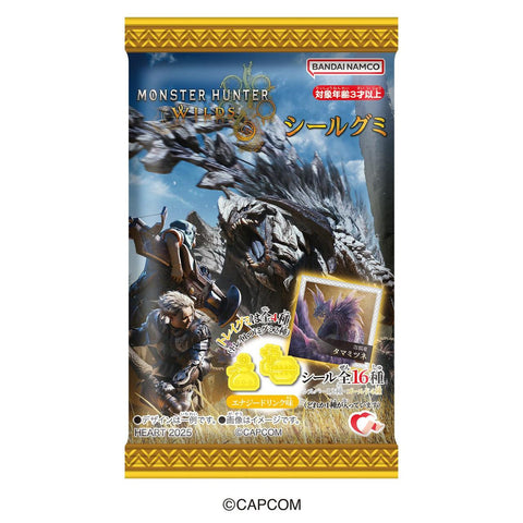 Monster Hunter Wilds Sticker Collection Gummy Pack