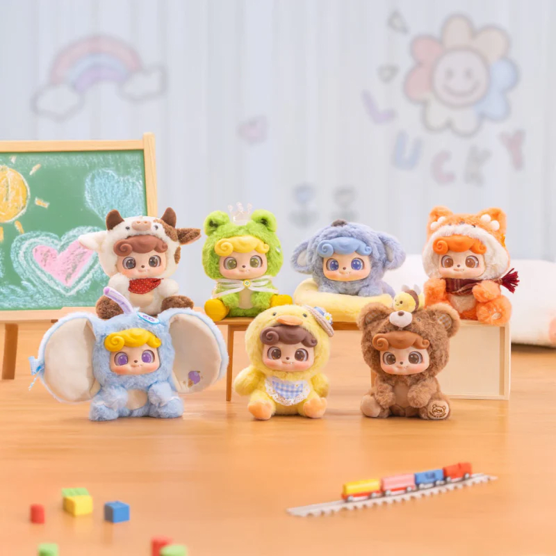 Jotoys Q KID Animal Preschool Plush Series