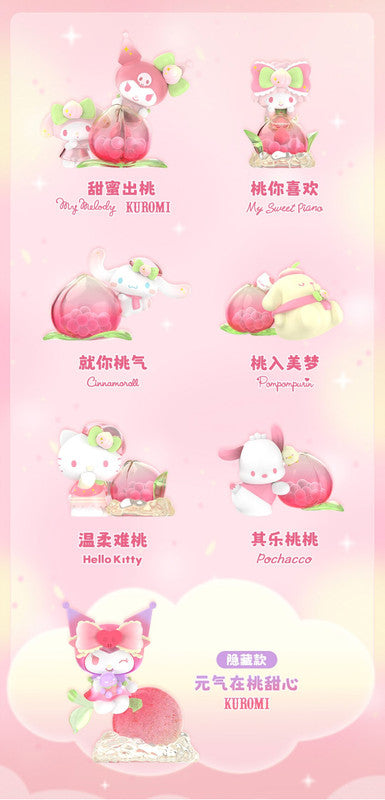 TOP TOY Sanrio Characters Vitality Peach Paradise Series
