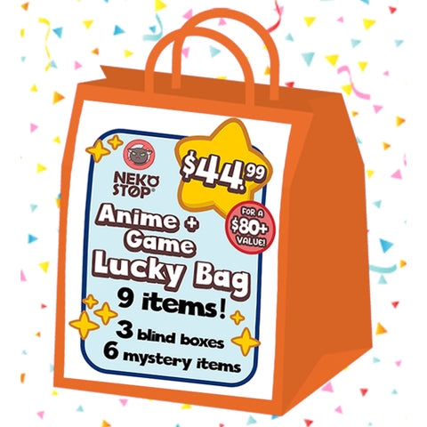 Neko Stop 2024 Anime/ Game Lucky Bag (9 items with value $80 or more)