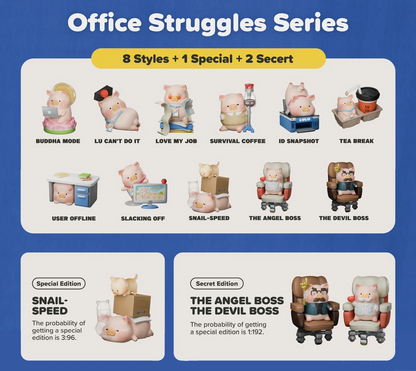 TOYZERO+ Lulu The Piggy Office Series