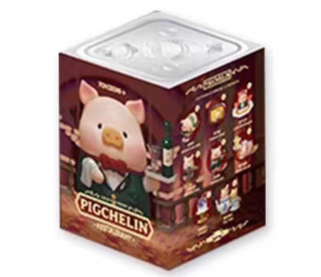 TOYZEROplus Lulu The Piggy Pigchelin Restaurant Blind Box Fuzzy TOYZEROplus Lulu The Piggy Pigchelin Restaurant Blind Box Fuzzy