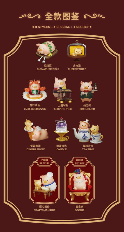 TOYZEROPlus Lulu The Piggy Pigchelin Restaurant Series