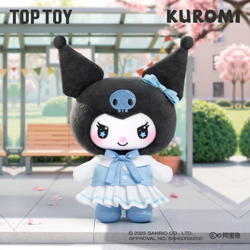 TOP TOY Kuromi School Life Plush Pendant Series