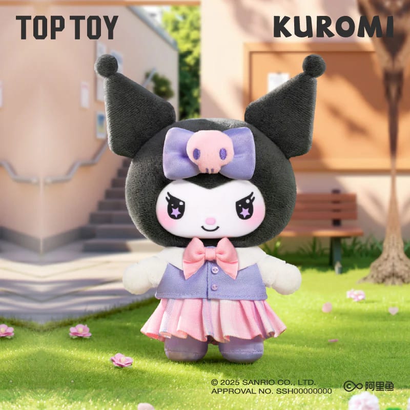TOP TOY Kuromi School Life Plush Pendant Series