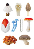 IKIMON Mushroom Soft Rubber Charm Series