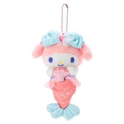 Sanrio Original Characters Mermaid Plush Keychain