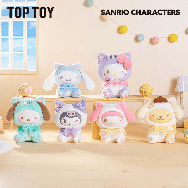 TOP TOY Sanrio Characters- Play with Kittens Series