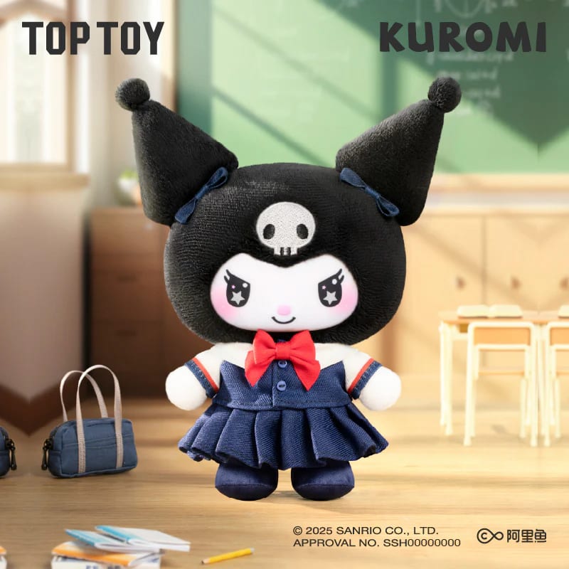 TOP TOY Kuromi School Life Plush Pendant Series